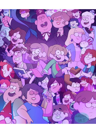 Gravity Falls: Adults (Fan Comics)