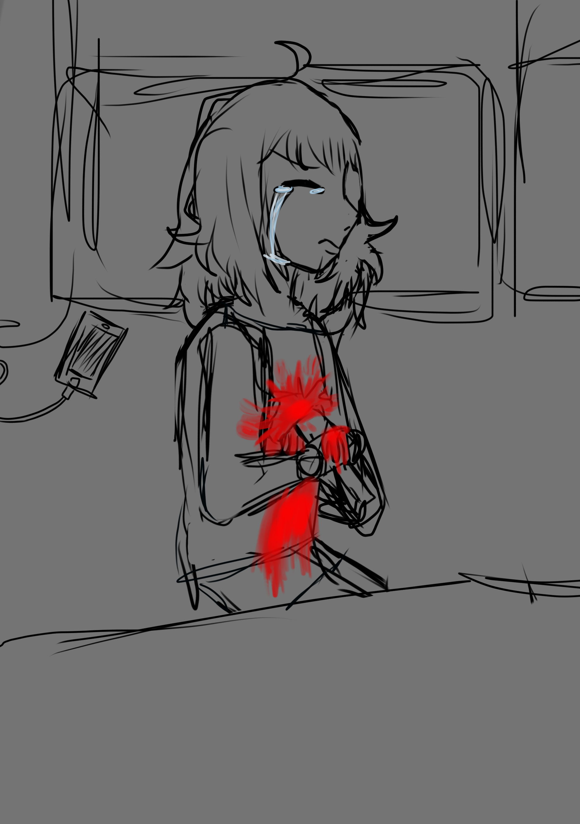 Эта девочка хотела умереть.